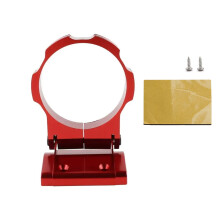 Soporte de montaje para indicador de pilar, 52 mm, aluminio, accesorios para vehículos, orificio único, rojo/azul/negro