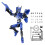Assembly Robots Armed with Weapons 3D Printed Multi-Jointed Movable,Action Figures,Multi-Articular Action Figures,Desktop Decorations,Creative Gifts 1