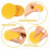 24 * Round Pottery Sponges-Orange 2