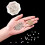 PH1000pcs 6 χιλιοστά χάντρες διαχωριστικού Rhinestone με επιμετάλλωση Sliver, κυματιστές 4