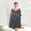 Πακέτο 4 πετσετών μπάνιου Premium 27x54", 100% βαμβάκι Ring Spun 600GSM, Γρήγορο στέγνωμα και 5