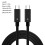 Καλώδιο USB C σε USB C για Thunderbolt5, γρήγορη μεταφορά δεδομένων 80Gbps, παροχή ρεύματος PD240W, 3