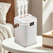 Humidificateur intelligent pour chambre Ă coucher – Remplissage par le haut, brume fraĂ®che, capteur d'humiditĂ©, brumisation silencieuse Ă