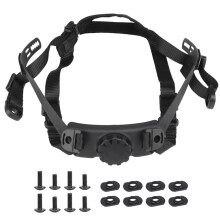 Système de suspension interne réglable par jugulaire pour casque tactique, avec boulons et vis, pour casques airsoft tactiques Fast.