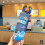 Cartoon Spaceman Plastic Water Bottles D7P0 5