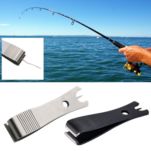 Fishing Line Cutter Nipper with Hook Cleaner 2 pcs 1