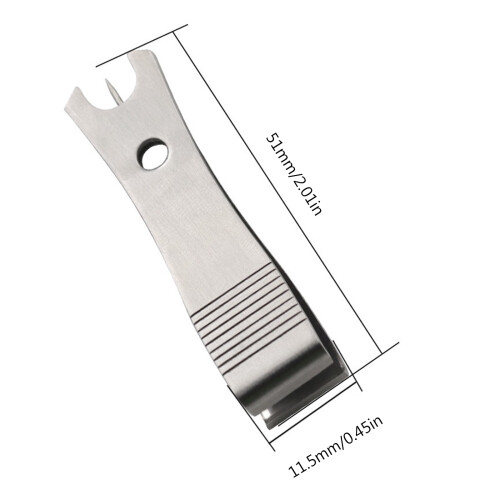 Fishing Line Cutter Nipper with Hook Cleaner 2 pcs 2