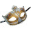 Venetiansk maskeradmask - Antik plast halvmask 5