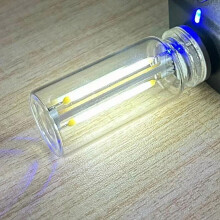 Solas Oíche USB do Ghluaisteáin, Lampa Filament LED In-mhéadaithe le Teagmháil, Soilsiú Inaistrithe, Breiseán agus Súgradh, Solas Atmaisféir