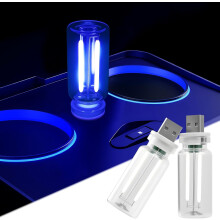 Pacáiste 2 Bholgán Solais Oíche Tadhaill USB, Buidéal Gloine Seanré