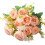 Artificial Pink Peonies Bouquet 1 Piece 2