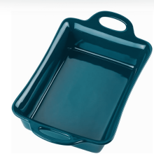 Solid Glaze Ceramics Bakeware / Lasagna Pan / Baker, Rectangle - 9 Inch x 13 Inch, Teal