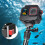 Για Insta360Ace Pro1/2 Αδιάβροχο κέλυφος κατάδυσης βαθέων υδάτων από κράμα αλουμινίου 6