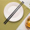 Black Cat Paw Chopsticks, Reusable, 2Pairs 5