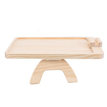 Drehbarer Sofarückenlehnen-Tablett 39x25cm mit faltbarem Handy- und Tablet-Ständer
