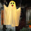 Κρεμαστά φωτιζόμενα φαντάσματα για το Halloween με τρομακτικό ζεστό λευκό LED, 4
