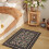 NestE-Door Mat 2x3ft Χαλί Εσωτερικής Εισόδου, Πλενόμενο στο Πλυντήριο Ρούχων Vintage Floral 2