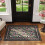 NestE-Door Mat 2x3ft Χαλί Εσωτερικής Εισόδου, Πλενόμενο στο Πλυντήριο Ρούχων Vintage Floral 4