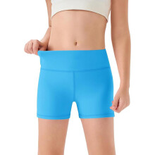 Girls Athletic Shorts High Waisted Yoga Dance Biker Shorts Comfy Gymnastics Shorts