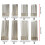 30 Pcs Screwdriver Bit Set Security Bit Set Long Screwdriver Bits Kit Slotted for Square Torx Bits with Pouch 2