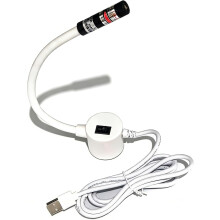 Luz magnética para quilting com guia de linha vermelha, ajustável.