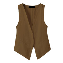 Women's Linen Sleeveless Vest Top Spring Summer Tunic Plus