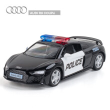1/36 Gegoten metalen modelauto Dodge Challenger met 2 deuren die open kunnen met terugtrekfunctie. Metalen sportwagenmodel voor kinderen.