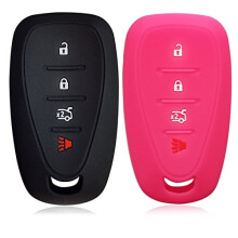 Étui de clé en silicone pour Chevrolet Malibu Camaro (2 pièces)