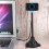 Teacher Document Camera with Long Arm, Compatible with PC/Laptop, Streaming Webcam + Mic + Light + Stand 7
