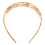 Tiara dourada com dentes (1 unidade) 1