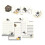 Briefpapier-Set „Schwarze Katze“ mit Umschlägen (1 Set) 1