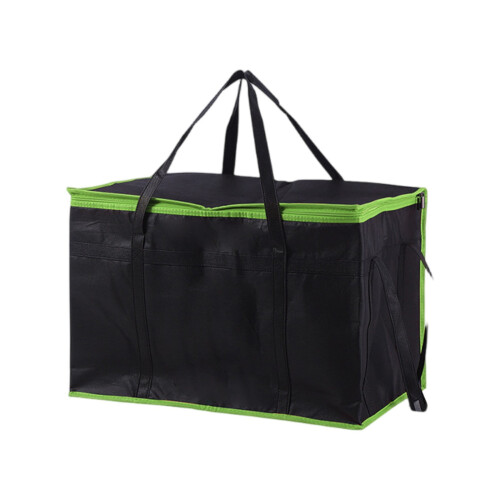 Stor isolert handlepose til dagligvarer, 63 x 35 x 36 cm