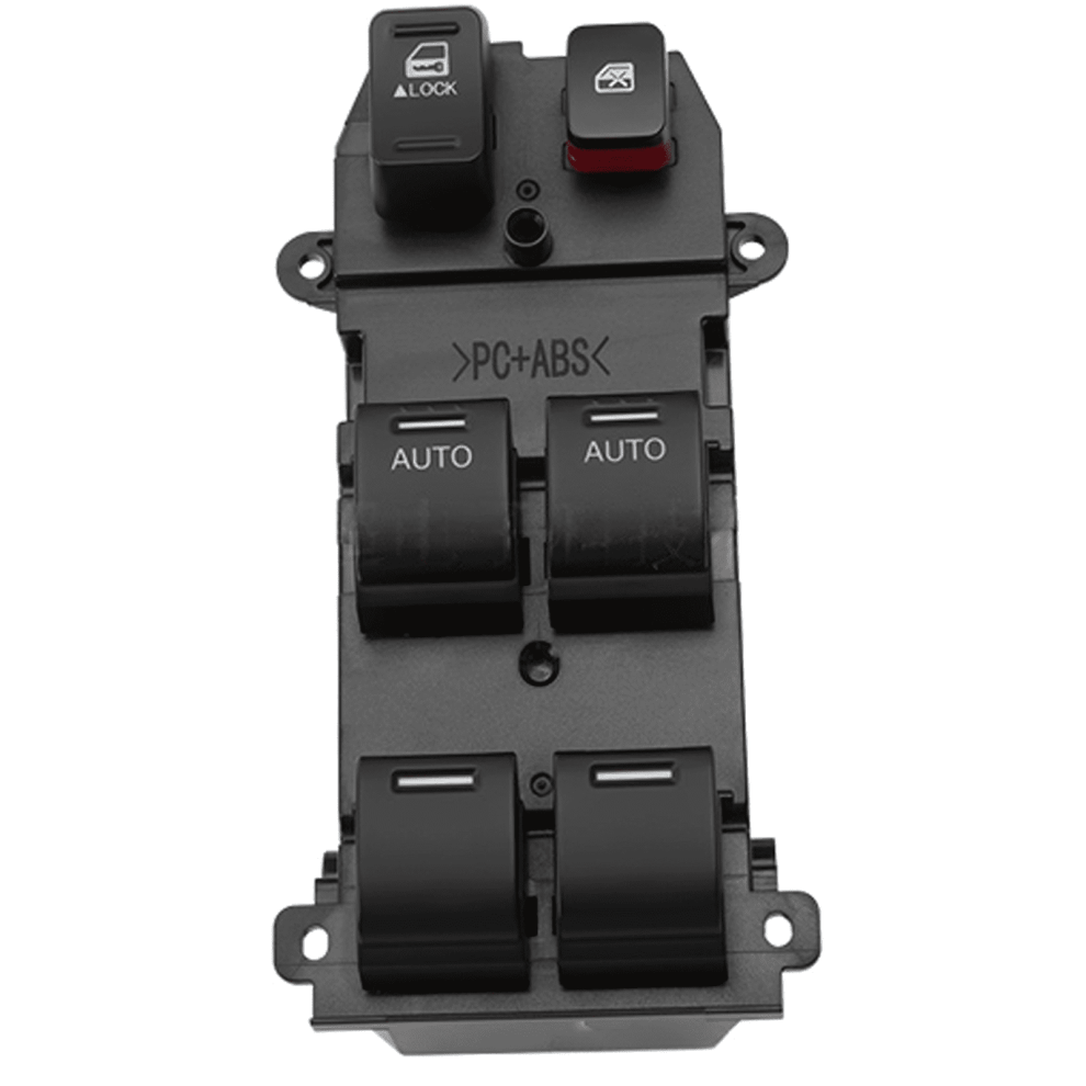 Replacement Driver Side Power Master Window Switch For Honda Crv 2007-2011, Automotive Power Window Switches- Black 9422877845675