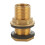 Adaptador de latão para tanque G3/8 para G1/2 com junta (pacote com 2) 1