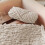 Grov heklegarnrull – myk polyester 200 g beige 4