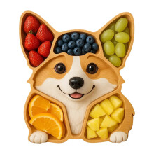 Corgi serveringsfat julegavebrett 1 stk