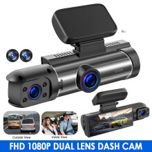 Cámara 4K delantera, trasera e interior (actualización 2024). Cámara delantera e interior con WiFi, Full HD 1080p, inalámbrica, para visión