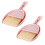 Mini Dustpan and Brush Set2Pack Pink 1