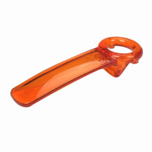 Jar Key Opener Transparent Orange Plastic1Pack