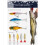 Kit de iscas de pesca para água doce e salgada, 24 peças. 5