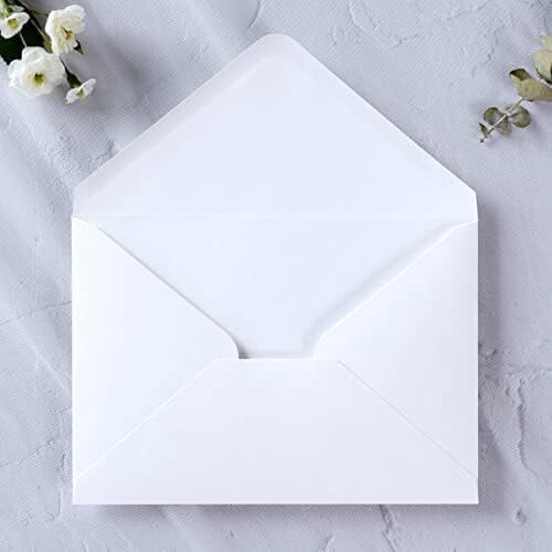 Olive Green 5.25 x 7.25 in Envelopes for 5x7 Invitations 1