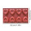 Heart Silicone Mold8-Cavity for Chocolate Candy Ice Cubes 4