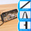 Sideways Phone Charger Cable with Built-in Stand, USB-C to 2