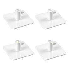 Crochet pétrisseur en plastique pour robot pâtissier – Lot de 4