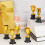 Lichtgewicht plastic voetbaltrofeeën (6 stuks) 5