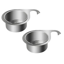 Panier égouttoir d'évier Swan en acier inoxydable