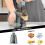 Râpe à fromage rotative avec base à ventouse – 3Stainless 4