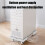 Computer Host Mobile Stand with Casters Adjustable Office Home Rack 5