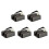 5X Universal 4 Wire Full Wave Black Motorcycle Regulator Rectifier 12V  Bike Quad 1