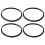 Black Silicone Bottle Lid Sealing Ring4Pack 2